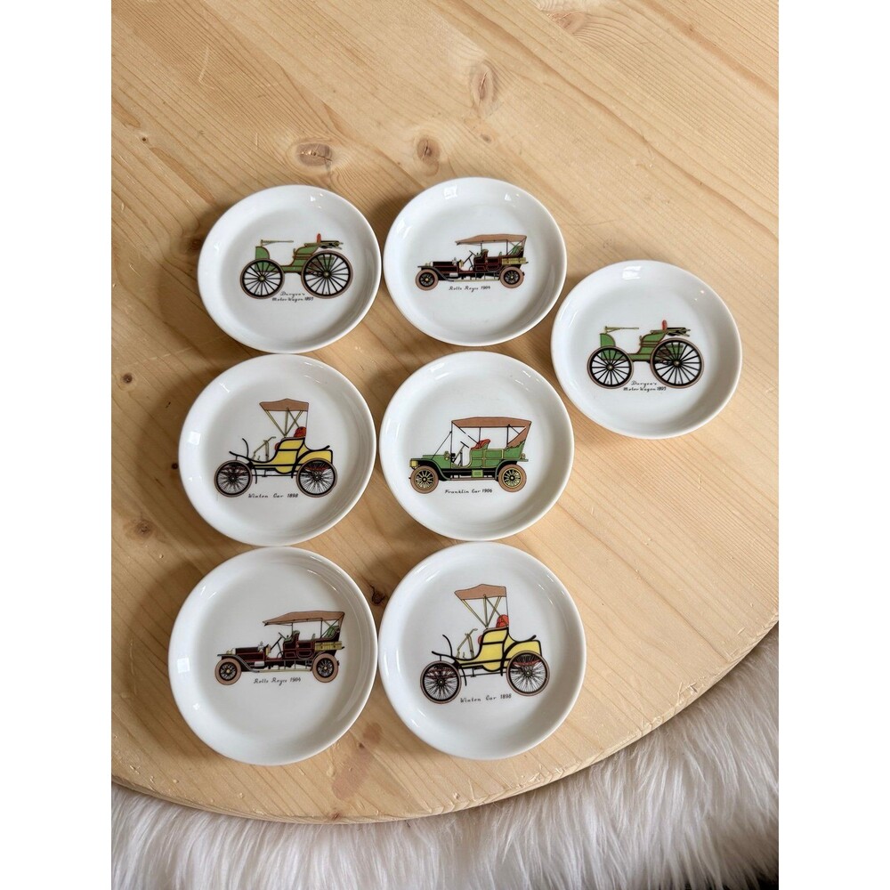 Vintage mini German plates